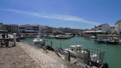 The Harbour at St Martins on the Ile de Re