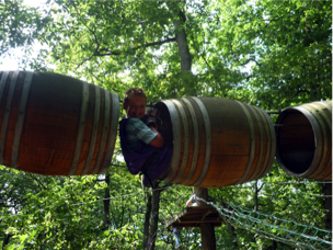 OFun Adventure Park in the Vendee