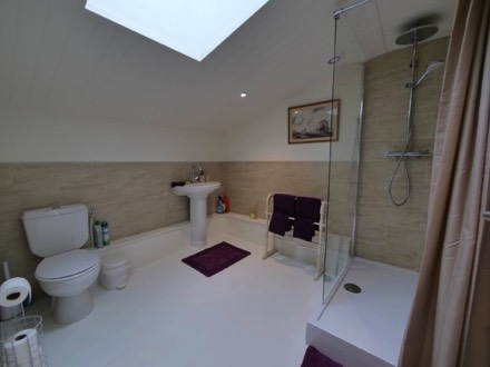 First Floor Shower room at The Cornflowers