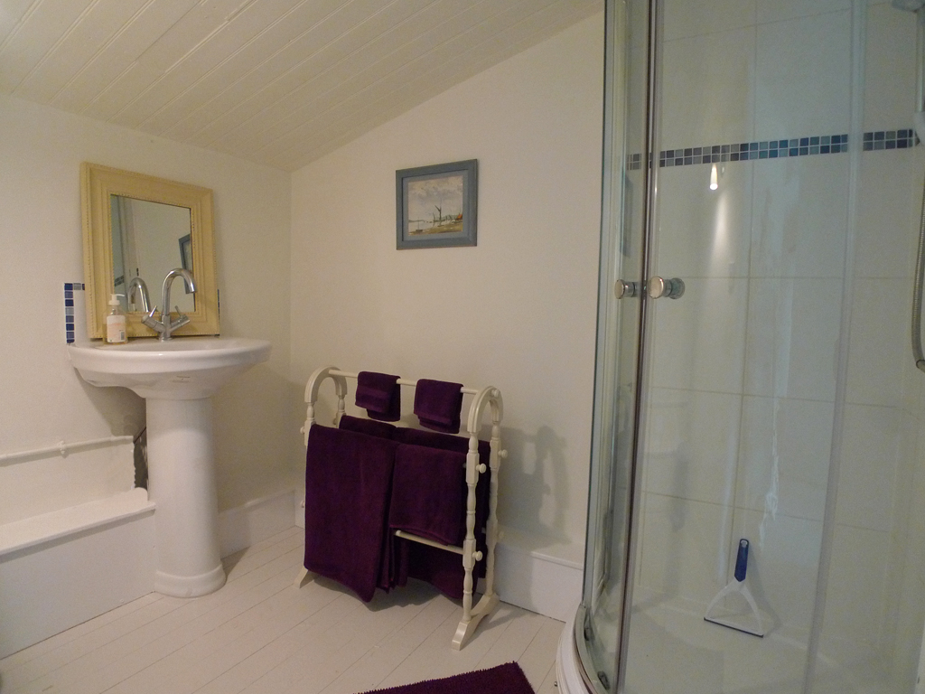 Ensuite Shower oom at The Cornflowers Holiday Home