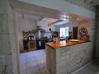 View of the Kitchen at The Cornflowers