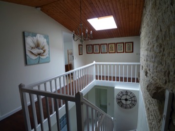 The Original Wooden Staircase at The Cornflowers