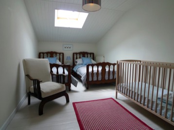 Twin Bedroom at The Cornflowers Holiday Home